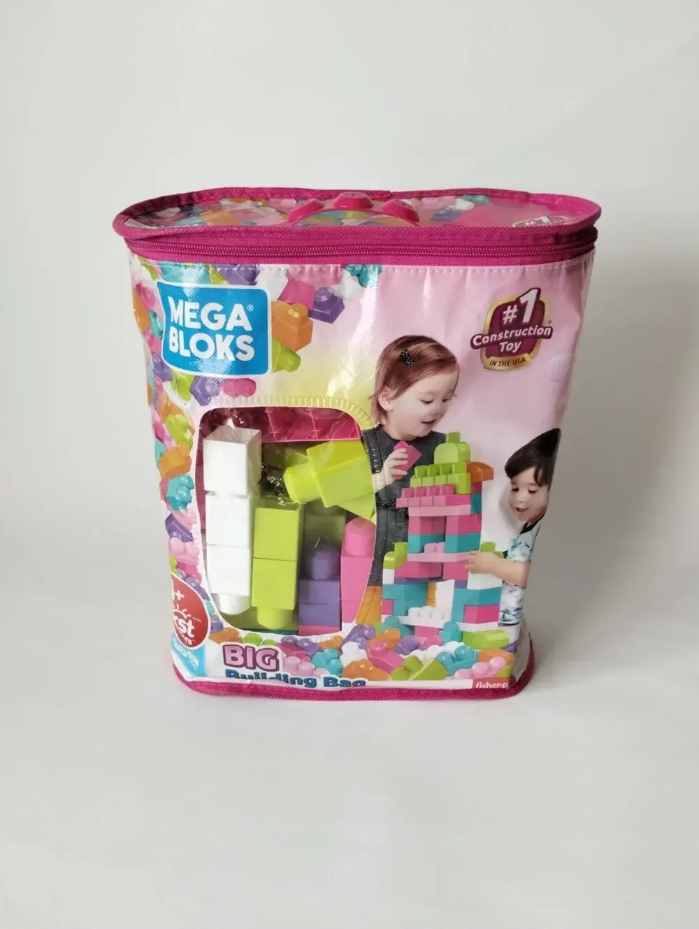 Mega Bloks First Builders Big Building Bag - 80 Pieces